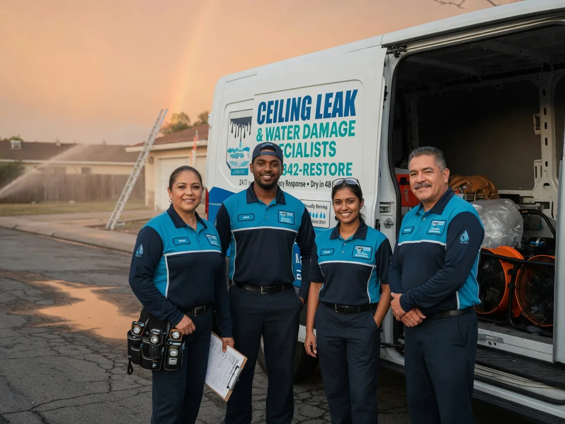Ceiling Leak Cleanup company in Banner, MS