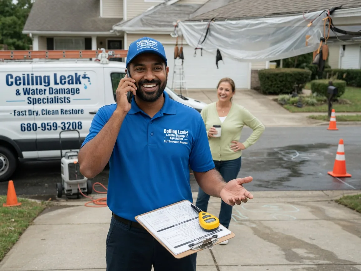 Ceiling Leak Cleanup Banner, MS FAQs